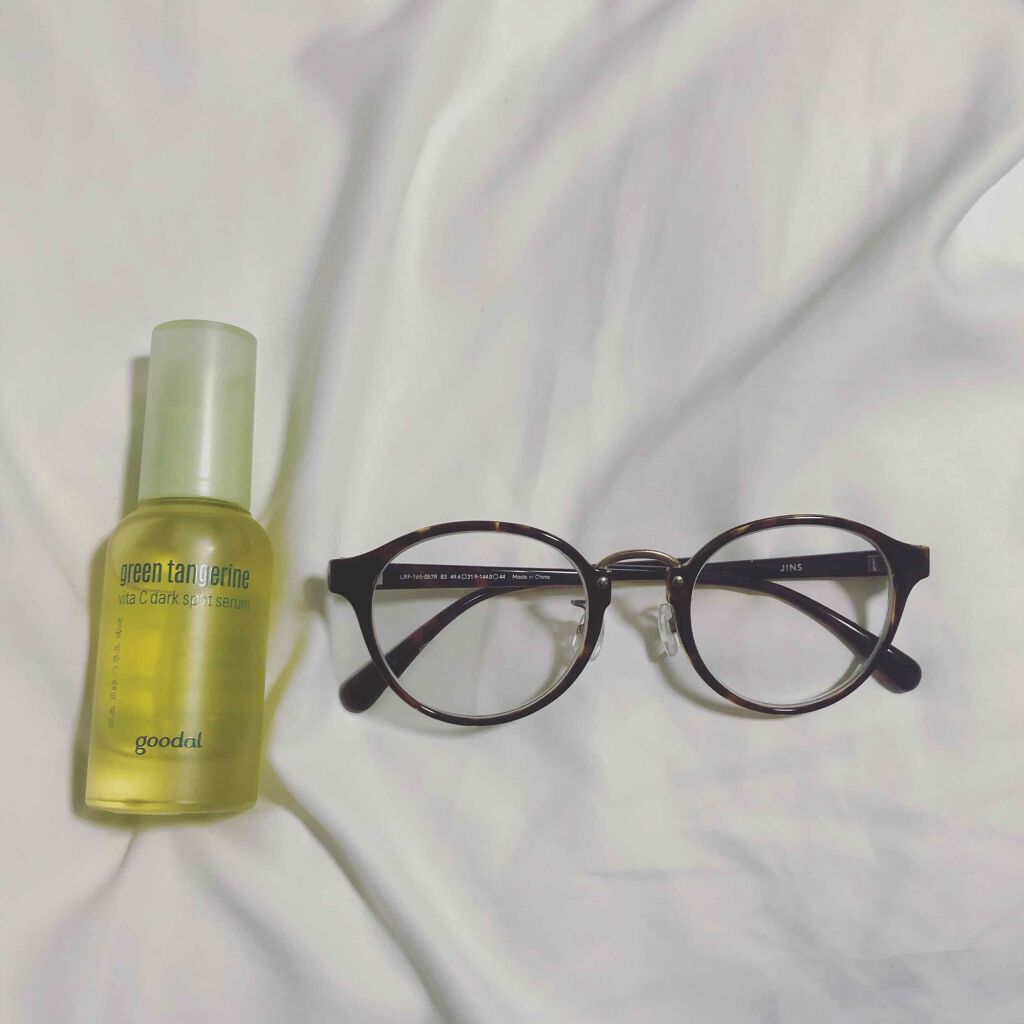 グリーンタンジェリン ビタC ダークスポットケアセラム/goodal/美容液を使ったクチコミ(1枚目)