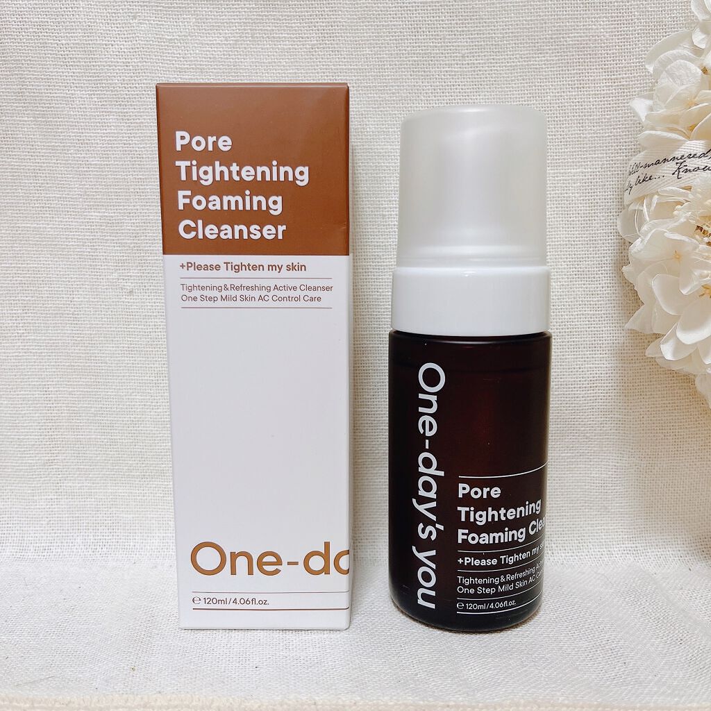 ポアタイトニングフォームクレンザー/One-day's you/洗顔フォームを使ったクチコミ(5枚目)