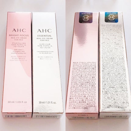 ブライト フォーカス リアル アイクリーム フォーフェイス/AHC/アイケア・アイクリームを使ったクチコミ(2枚目)