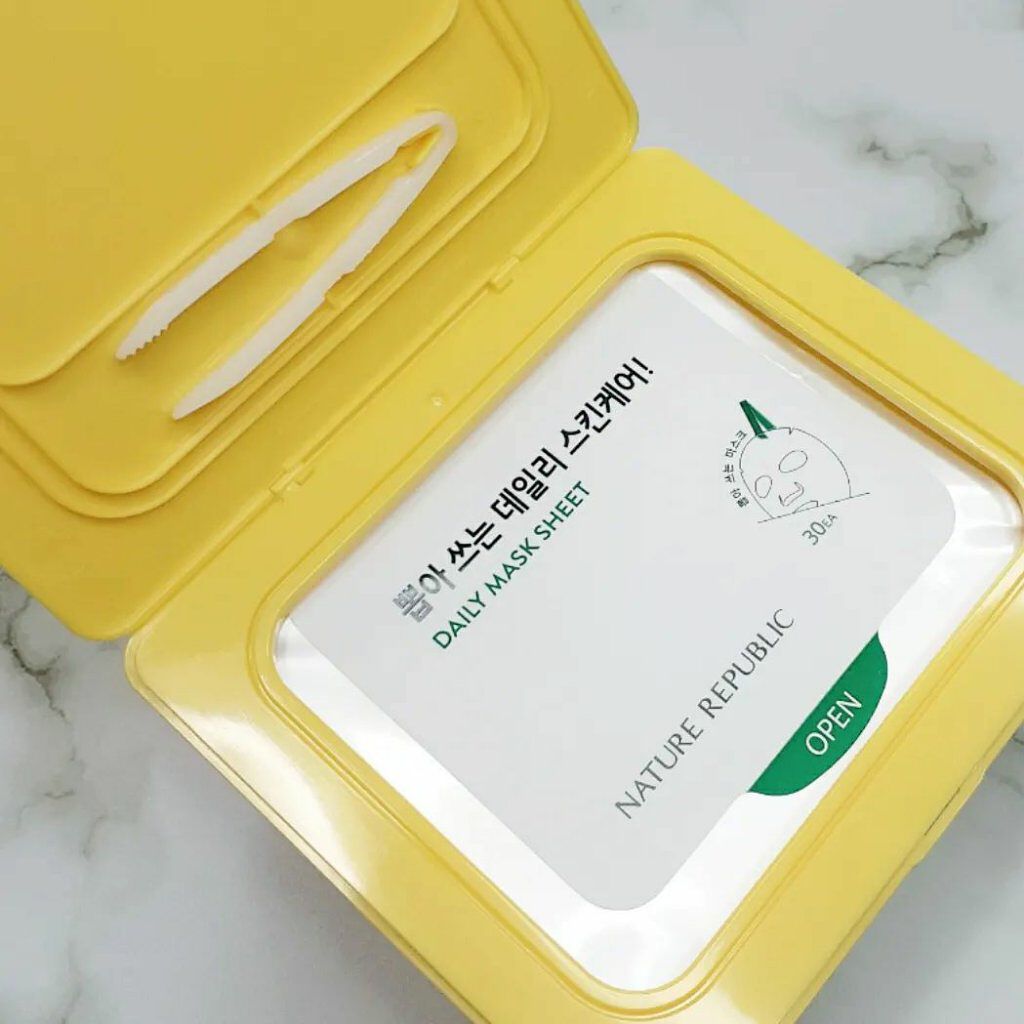 ビタペアCデイリーシートマスク/ネイチャーリパブリック/シートマスク・パックを使ったクチコミ(2枚目)