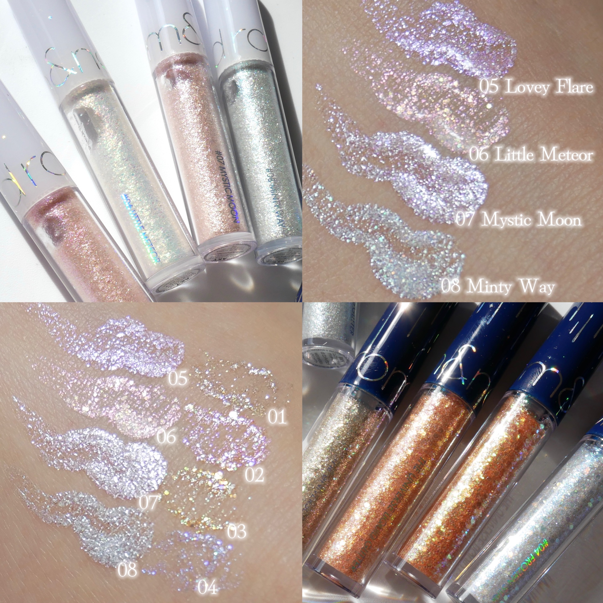 リキッド グリッター シャドウ/rom&nd/グリッターを使ったクチコミ（2枚目）