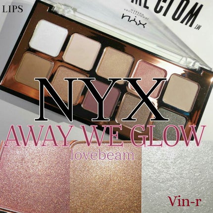 アウェイ ウィーグローシャドウパレットA/NYX Professional Makeup/アイシャドウパレットを使ったクチコミ(1枚目)