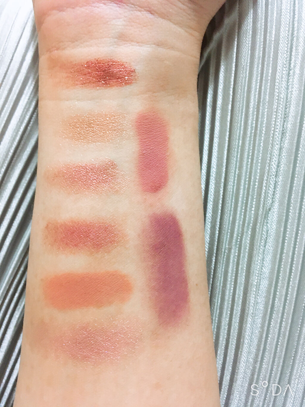 ポストカード アイシャドウ パレット PK-1/MAYBELLINE NEW YORK/アイシャドウパレットを使ったクチコミ（2枚目）