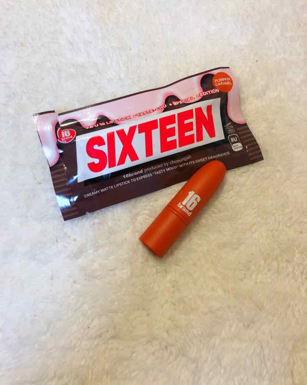RU16 TASTE-CHU EDITION/16BRAND/口紅を使ったクチコミ（1枚目）