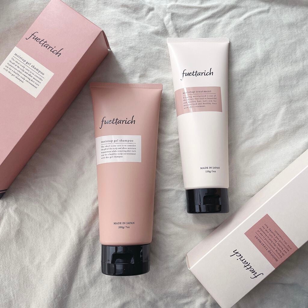 モイストアップ ジェル シャンプー/トリートメント/fuettarich (フエッタリッチ)/サロンシャンプーを使ったクチコミ(1枚目)