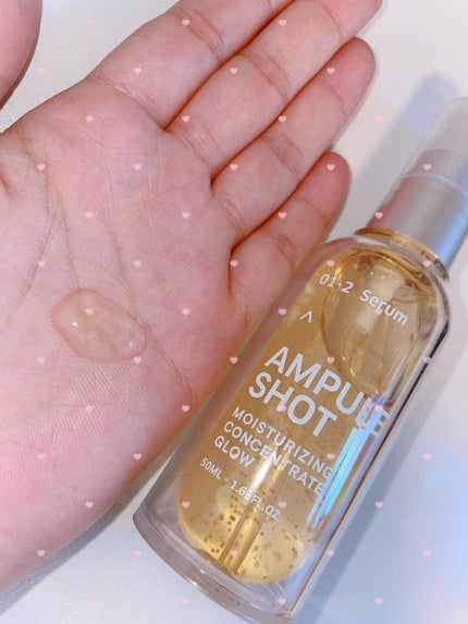 モイスチャーライジング コンセントレートグロウ セラム/AMPULE SHOT/美容液を使ったクチコミ(2枚目)