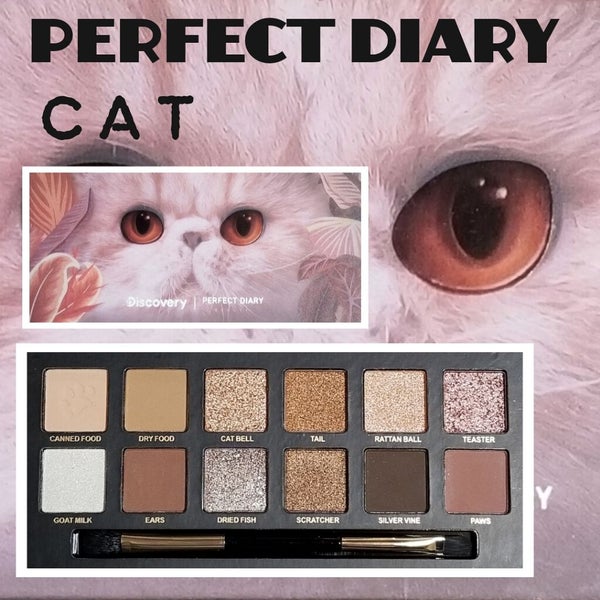 エクスプローラ12色 動物アイシャドウパレット/PERFECT DIARY/アイシャドウパレット by まきねこ