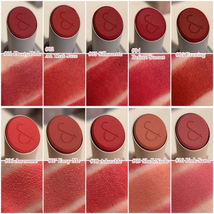 ゼロマットリップスティック/rom&nd/口紅を使ったクチコミ(4枚目)