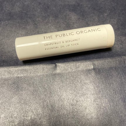 オーガニック認証 精油リップスティック スーパーポジティブ ライズ/THE PUBLIC ORGANIC/リップクリームを使ったクチコミ(1枚目)