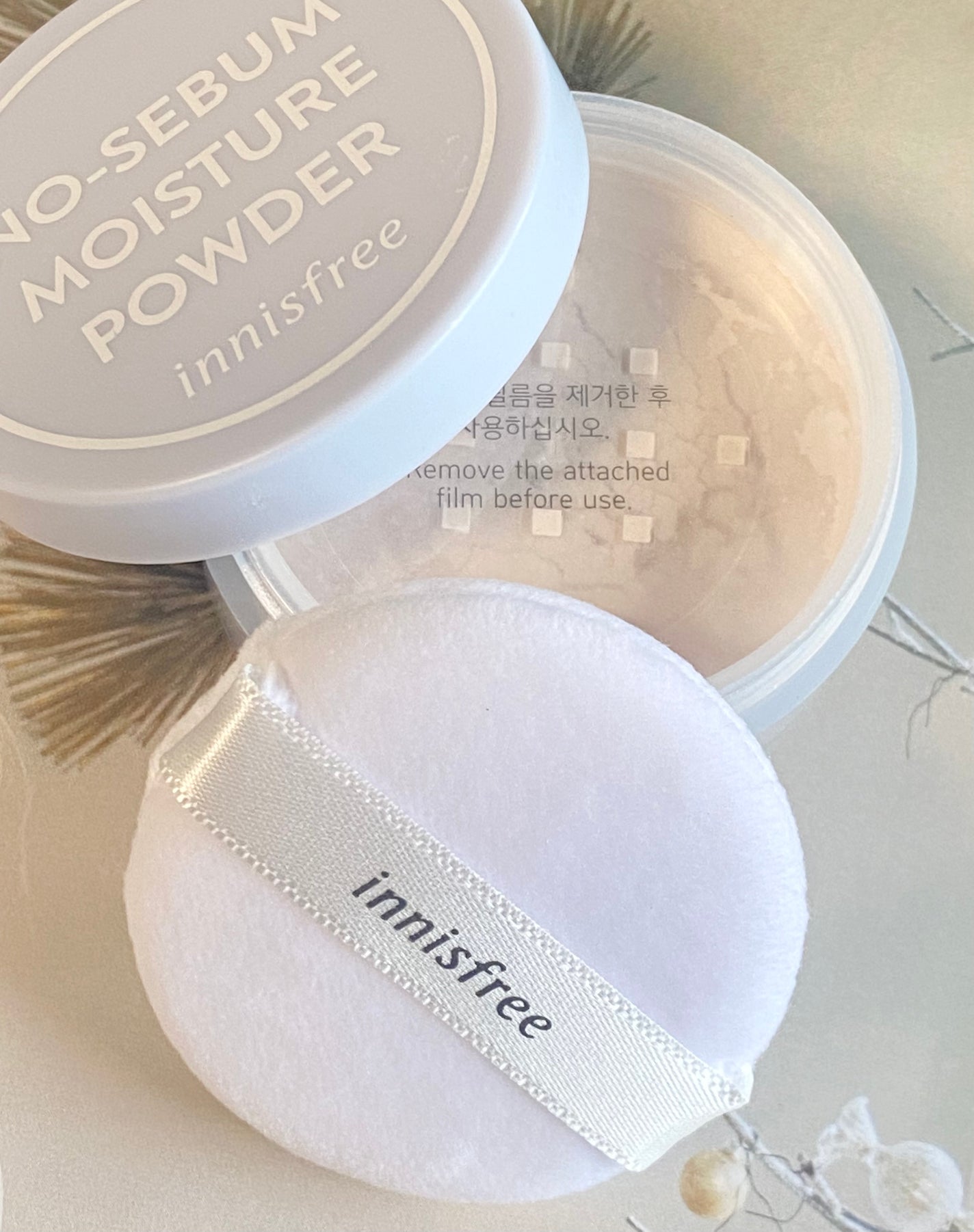 ノーセバム モイスチャーパウダー S/innisfree/フェイスパウダーを使ったクチコミ(1枚目)