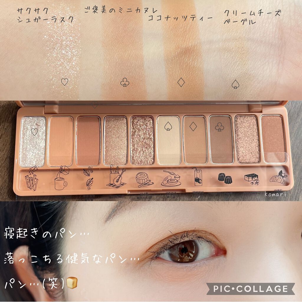 プレイカラー アイシャドウ/ETUDE/アイシャドウパレットを使ったクチコミ（2枚目）