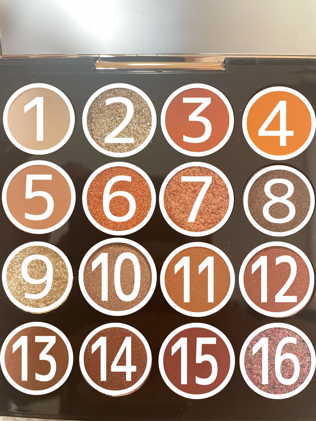 大英博物館 エジプトシリーズ アイシャドウパレット/ZEESEA/アイシャドウパレットを使ったクチコミ(3枚目)