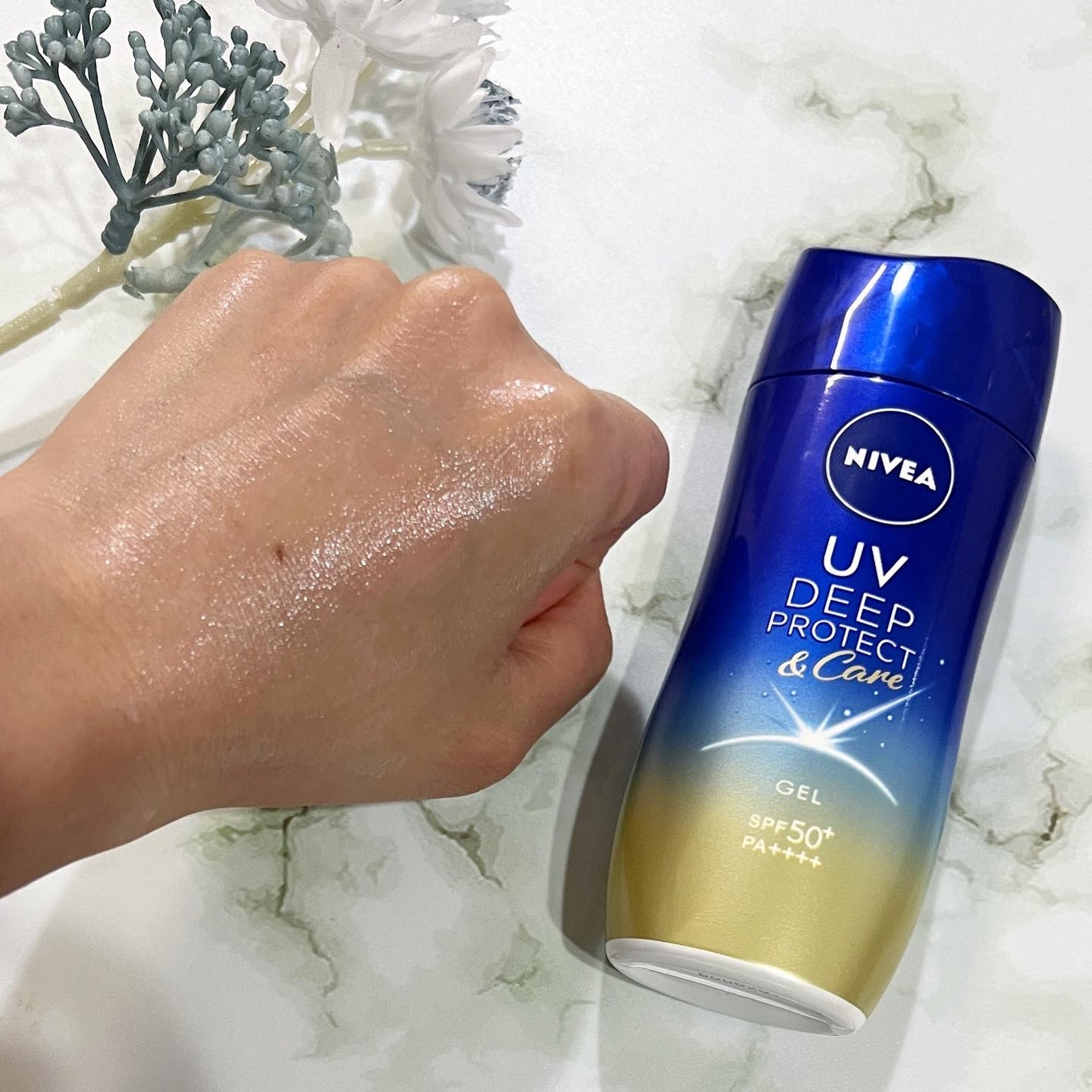 ニベアUV ディープ プロテクト&ケア ジェル/ニベア/日焼け止めジェルを使ったクチコミ(4枚目)