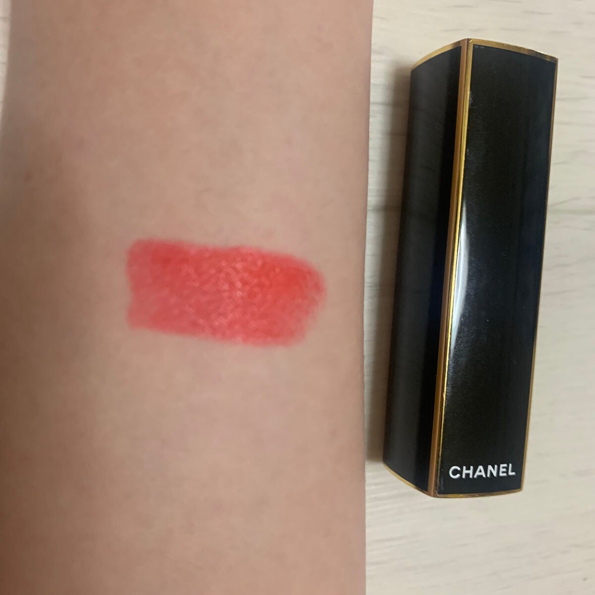 ルージュ アリュール/CHANEL/口紅を使ったクチコミ(2枚目)