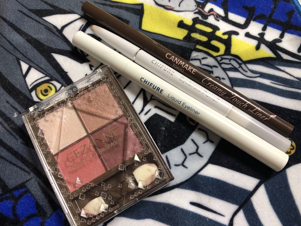 ニュアンスオンアイシャドウ/CEZANNE/アイシャドウパレットを使ったクチコミ（1枚目）