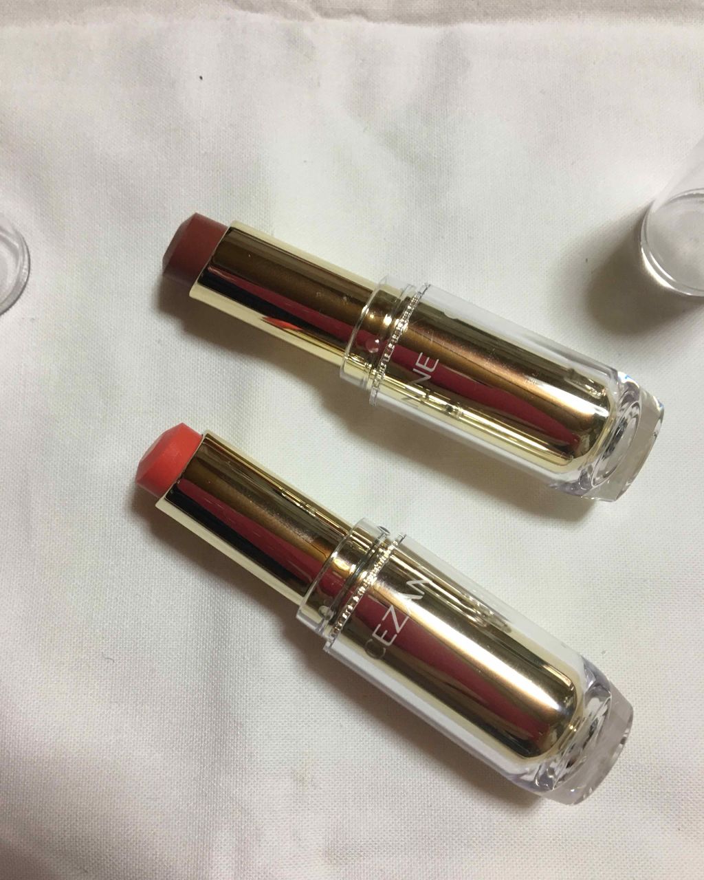 ラスティンググロスリップ/CEZANNE/口紅を使ったクチコミ(1枚目)