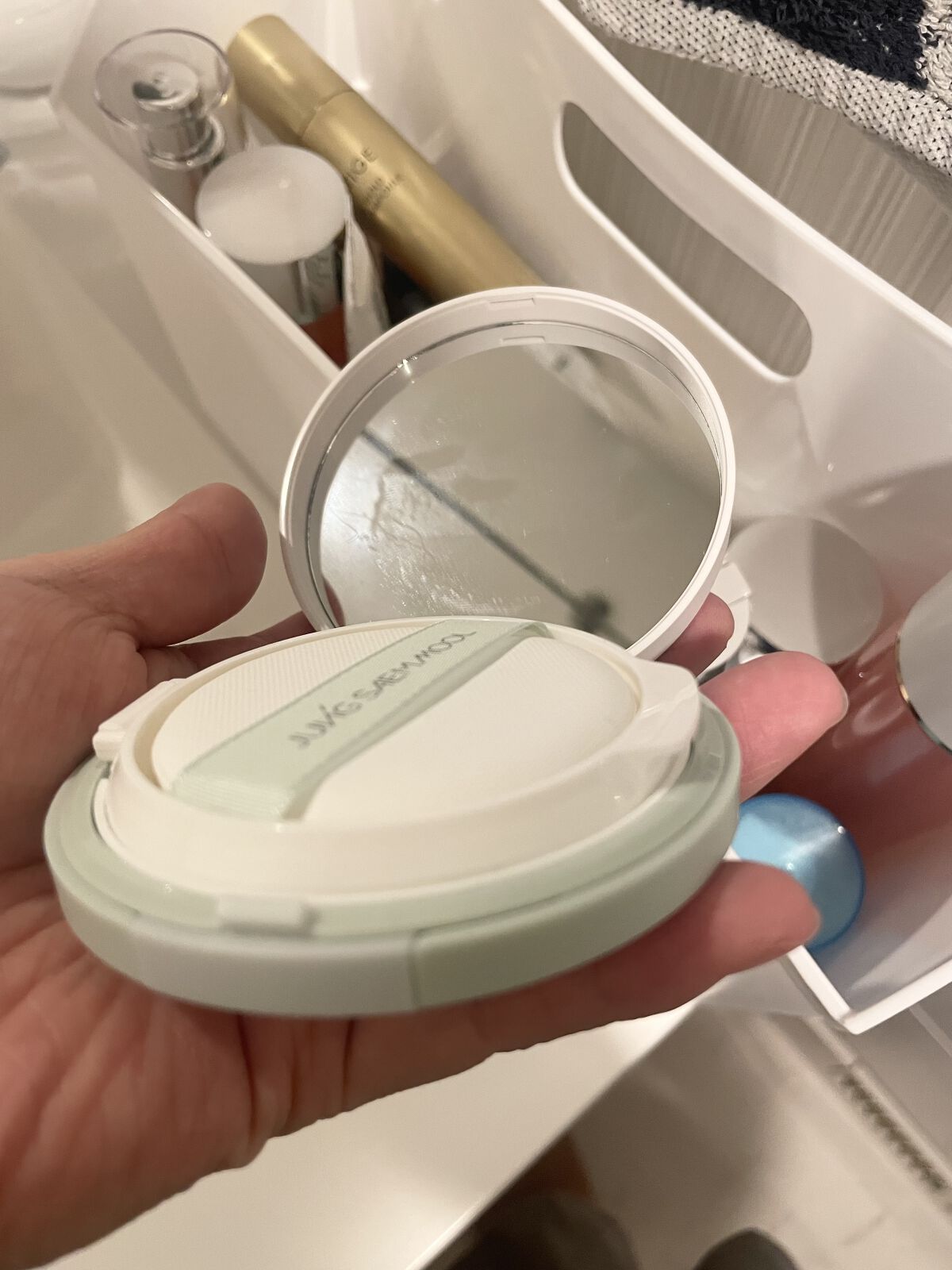 Minifying Cica Mist Balm/JUNG SAEM MOOL/フェイスバームを使ったクチコミ（3枚目）