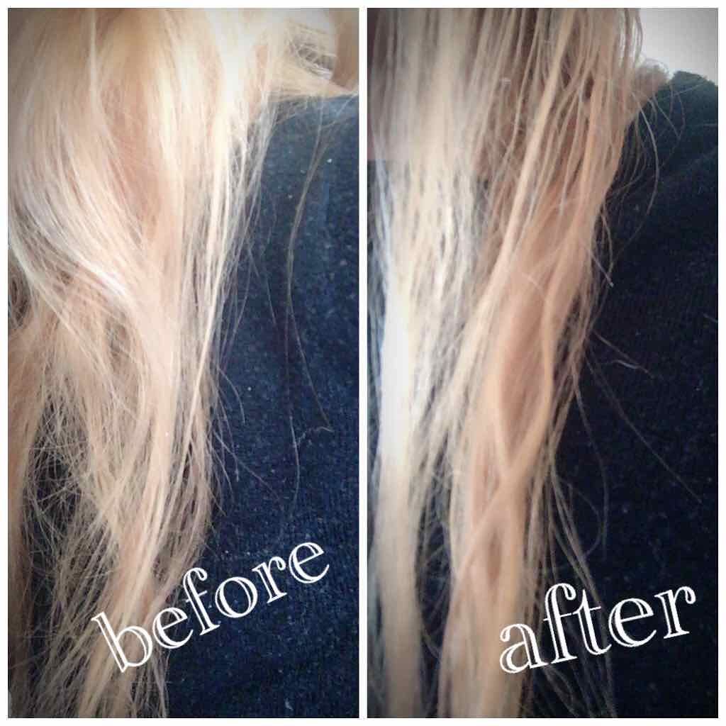 さらさらストレート和草ゼリー(旧)/いち髪/ヘアジェルを使ったクチコミ（2枚目）