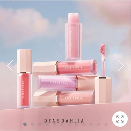 ペタルドロップリキッドブラッシャー/DEAR DAHLIA/リキッドチークを使ったクチコミ(1枚目)