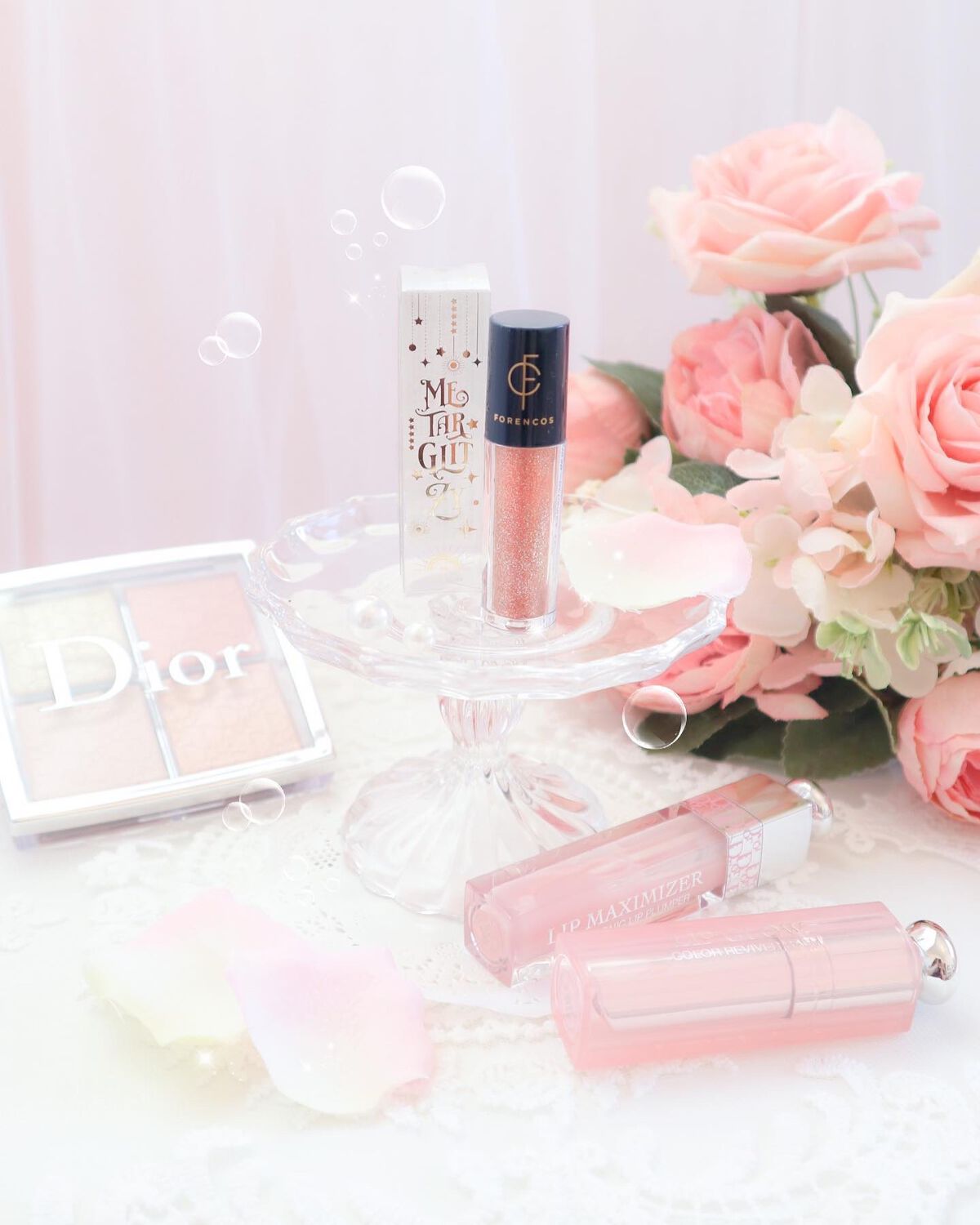 🎀

韓国コスメ、フォレンコスの
メタルグリッジー 05 GLIESE グリーゼ を
お試しさせていただきました🙌🏻💗

最近のメイクでは目元をとにかく
グリッターやラメでキラキラにするのが
流行ってて可愛いですよね( ¤̴̶̷̤́