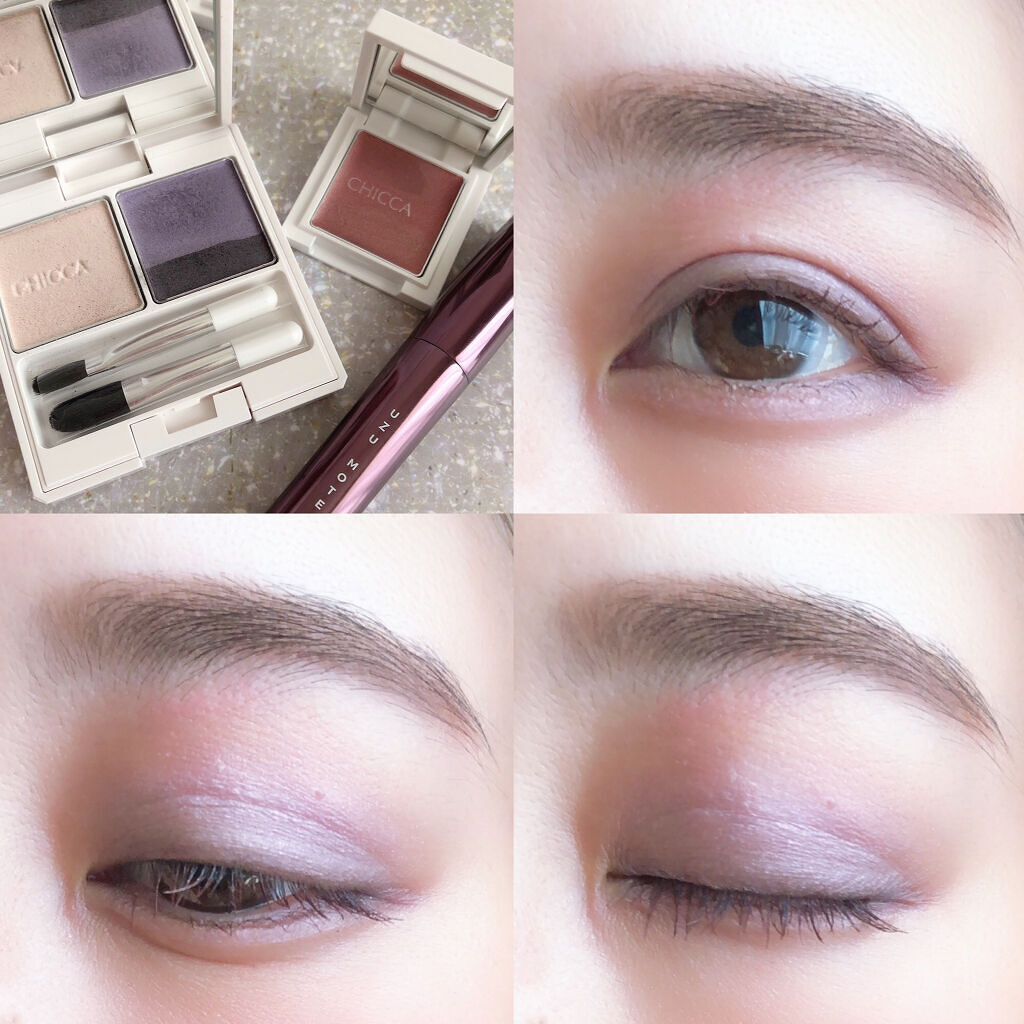 リッドフラッシュ 03 ローズムード/CHICCA/アイシャドウパレットを使ったクチコミ（2枚目）