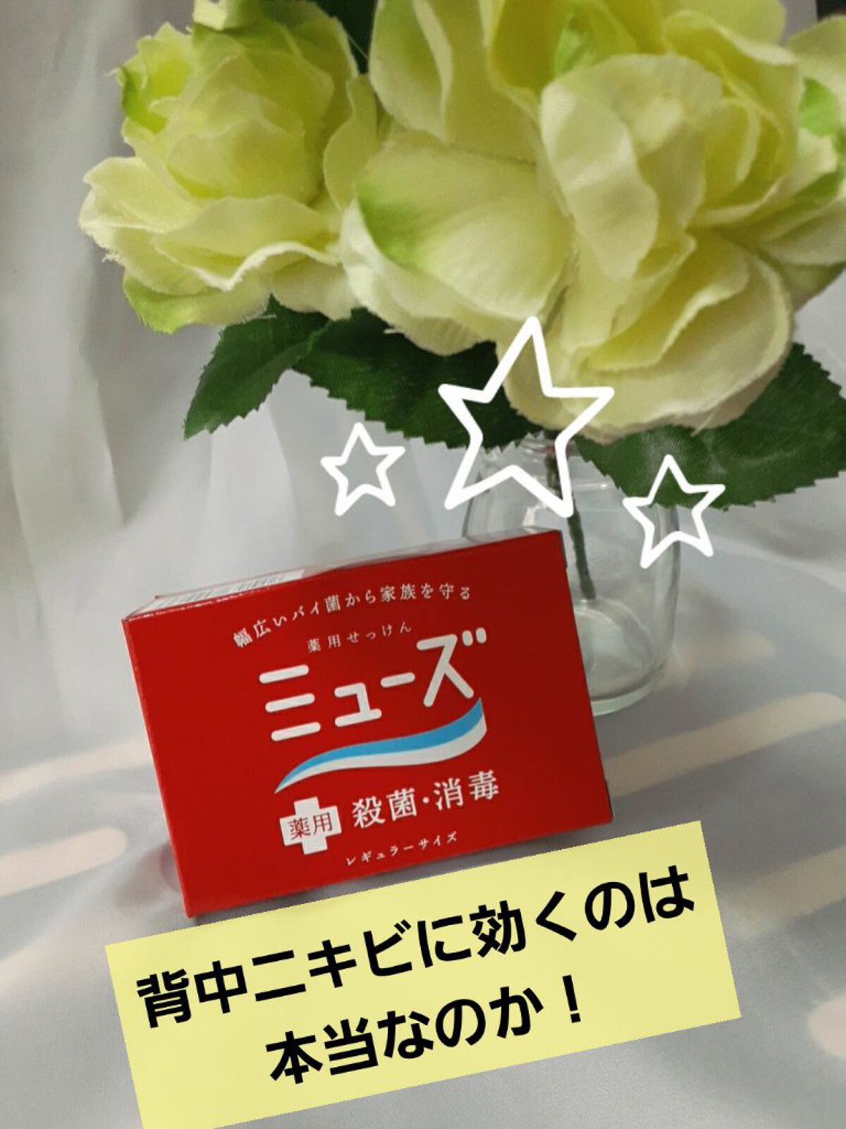 薬用石鹸 ミューズ(固形)/ミューズ/ボディ石鹸を使ったクチコミ（1枚目）