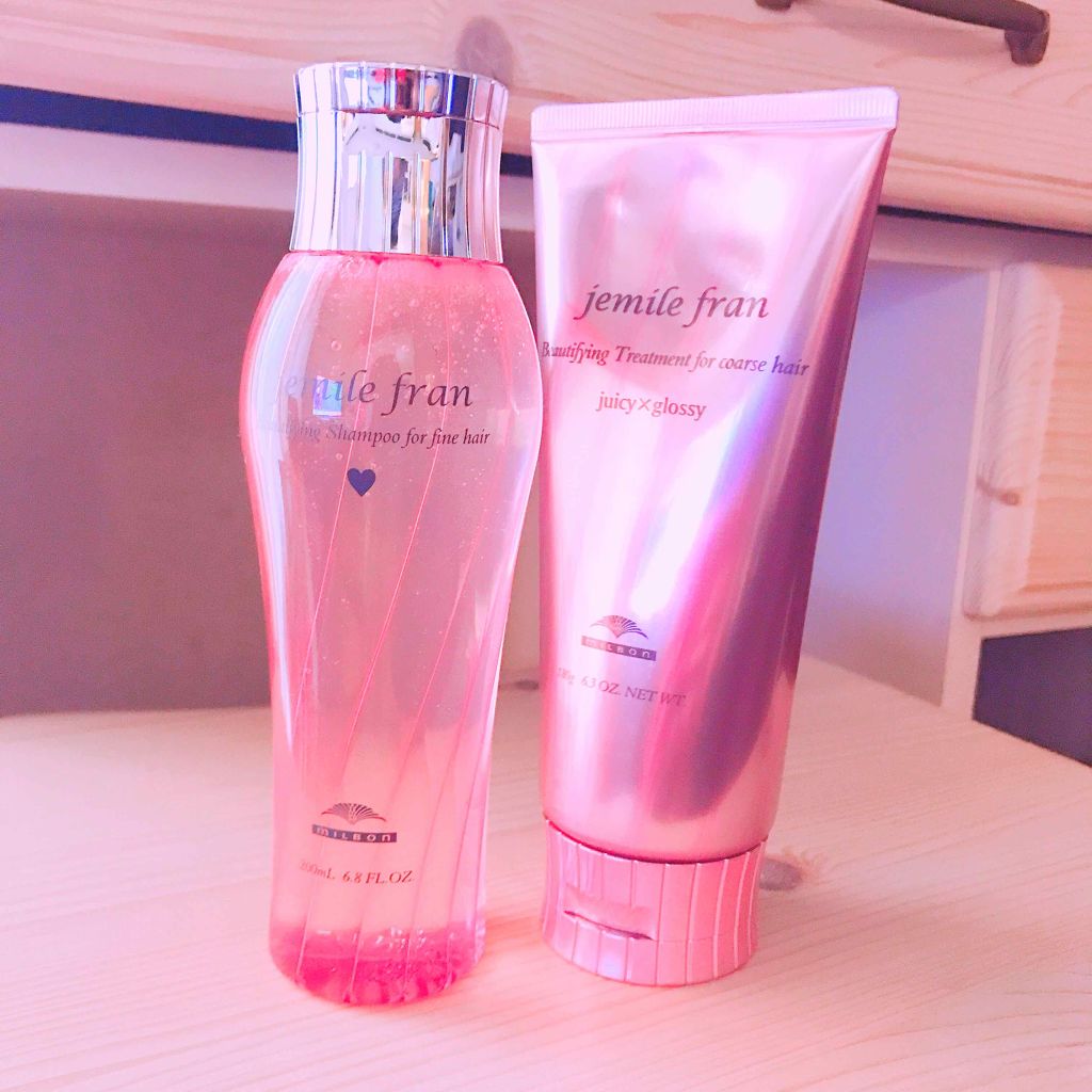 トリートメント ジューシーグロッシー うるツヤ/ジェミールフラン/ヘアマスク・ヘアパックを使ったクチコミ（1枚目）