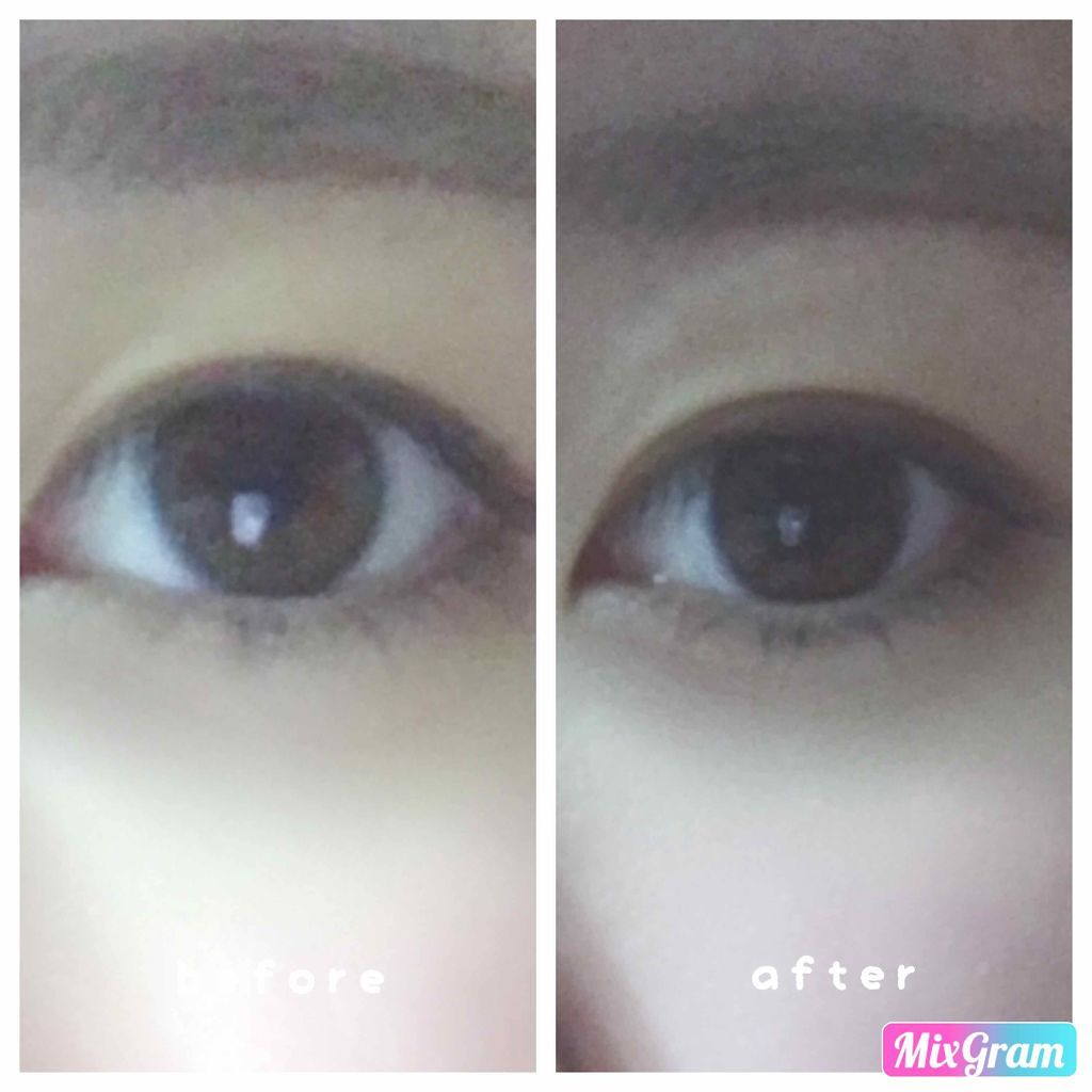 描くふたえアイライナー/CEZANNE/リキッドアイライナーを使ったクチコミ(2枚目)