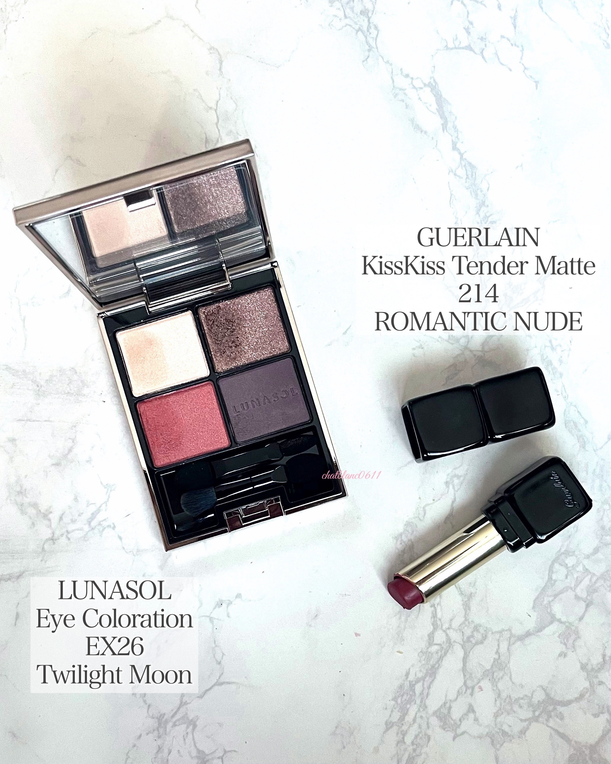 キスキス テンダー マット No.214 ROMANTIC NUDE/GUERLAIN/口紅を使ったクチコミ（3枚目）