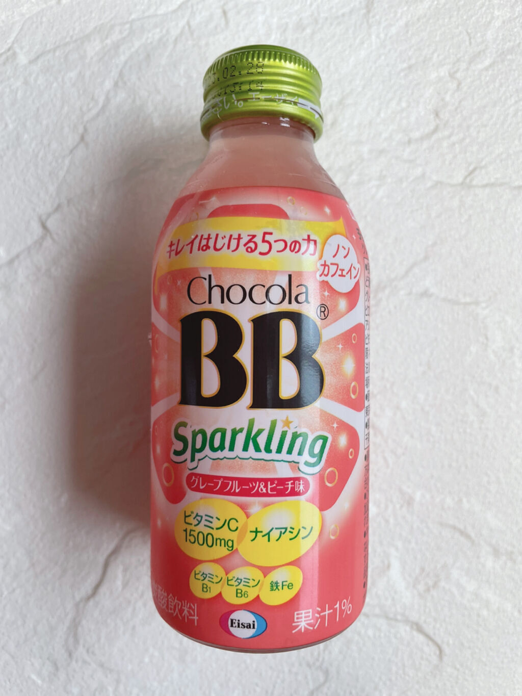 チョコラBBスパークリング/チョコラBB/美容ドリンクを使ったクチコミ（1枚目）