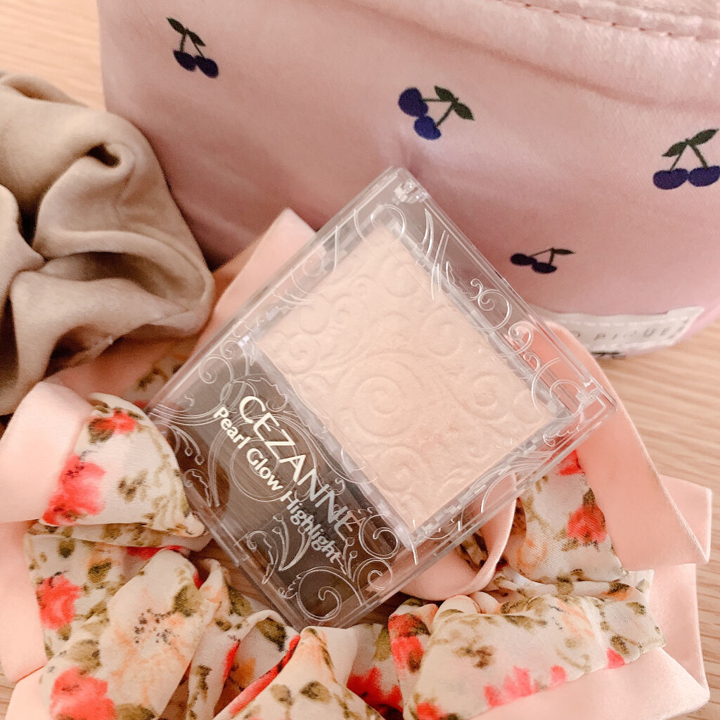 パールグロウハイライト/CEZANNE/パウダーハイライトを使ったクチコミ（1枚目）