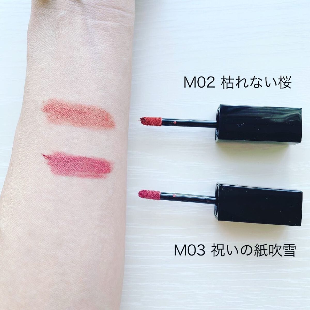 リップモンスター スフレマット/KATE/口紅を使ったクチコミ(3枚目)