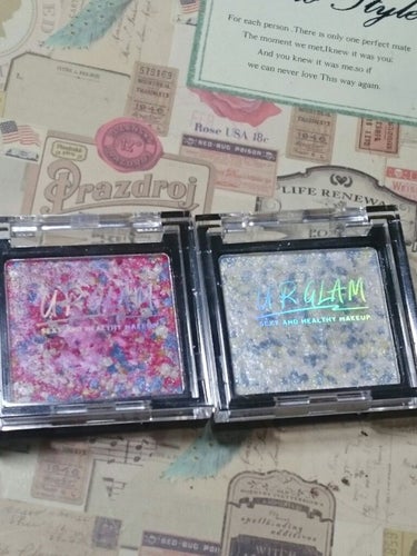 UR GLAM　MARBLE EYESHADOW/U R GLAM/シングルアイシャドウを使ったクチコミ（1枚目）