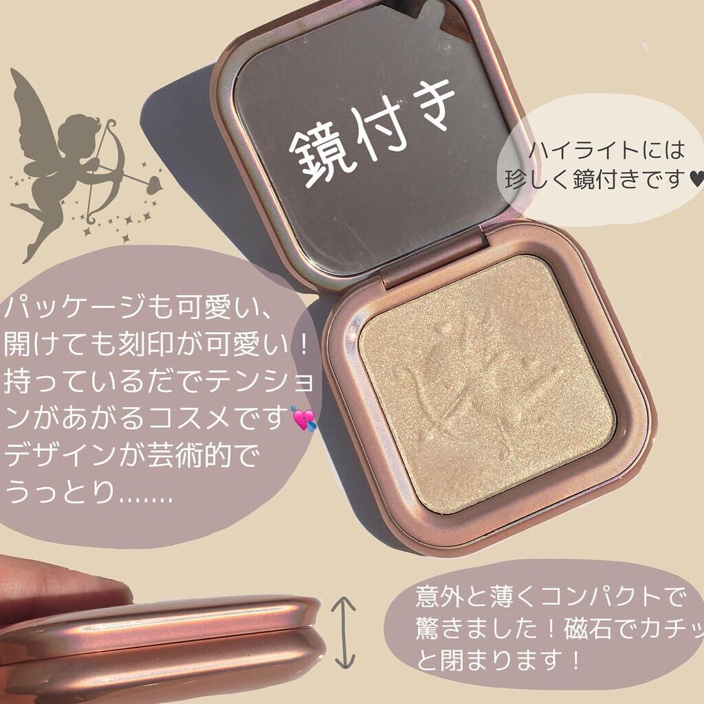 エンジェルキューピッドキスハイライター/ZEESEA/パウダーハイライトを使ったクチコミ(3枚目)