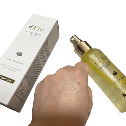 ダルバ ホワイトトリュフファーストスプレーセラム/ダルバ/ミスト状化粧水を使ったクチコミ(3枚目)