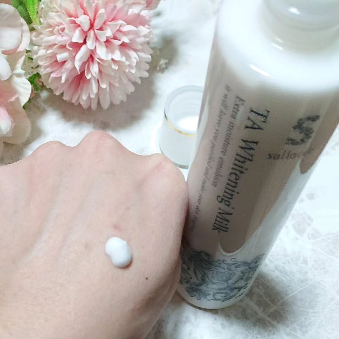 TA ホワイトニングミルク/sallacce/乳液を使ったクチコミ(4枚目)