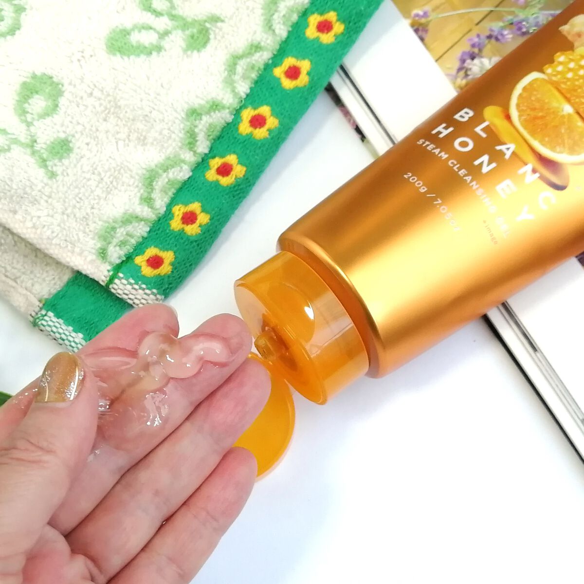 スチーム クレンジングジェル/ブランハニー/クレンジングジェルを使ったクチコミ（1枚目）