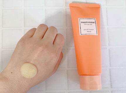 ゴマージュシュガー マンゴー/meshimase/ボディスクラブを使ったクチコミ(5枚目)