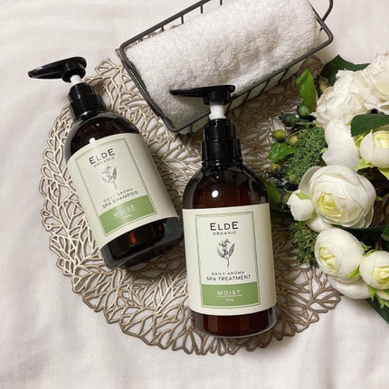 ãã€ãªãŒã¢ããã¹ãã·ã£ã³ããŒïŒããªãŒãã¡ã³ã(ã¢ã€ã¹ã)/ELDE ORGANIC/åžè²©ã·ã£ã³ããŒã䜿ã£ãã¯ãã³ãïŒ1æç®ïŒ