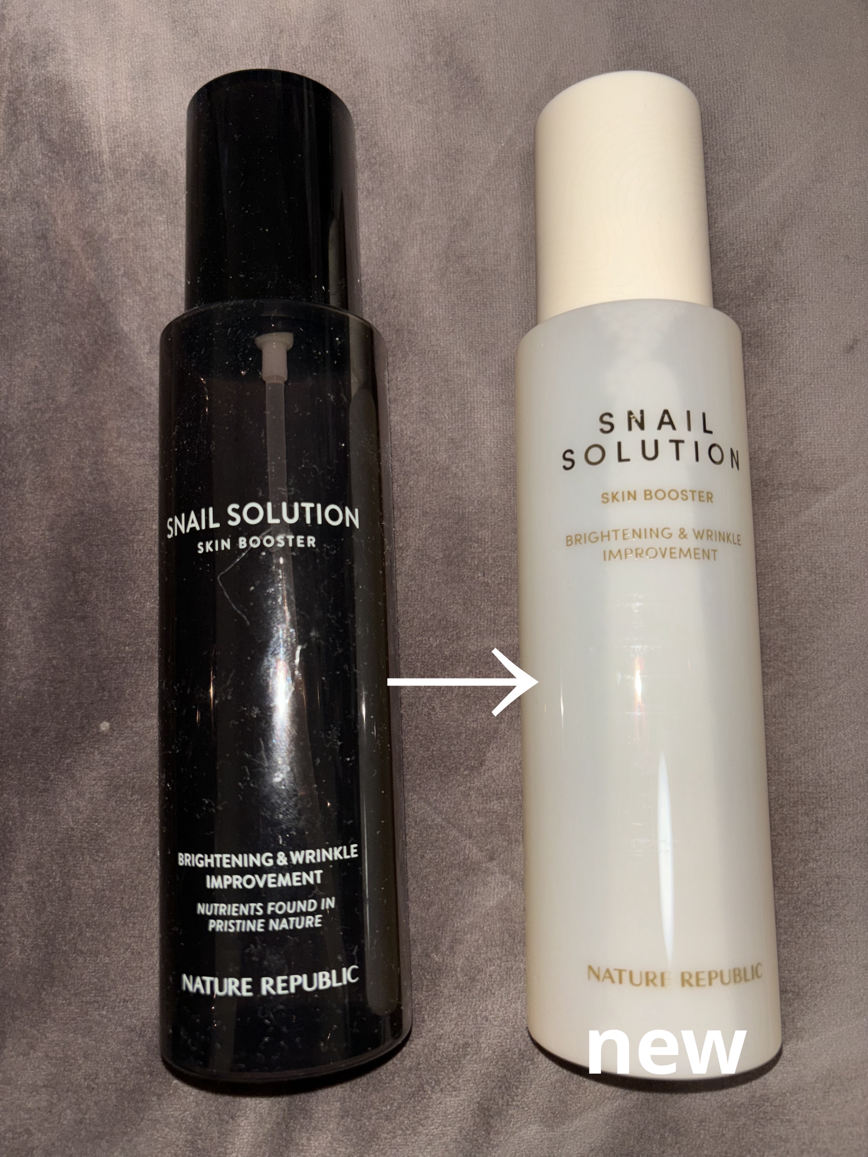 （旧）スネイルソリューションスキンブースター/ネイチャーリパブリック/ブースター・導入液を使ったクチコミ（2枚目）