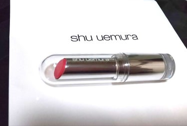 ルージュ アンリミテッド ラッカーシャイン/shu uemura/口紅を使ったクチコミ（3枚目）