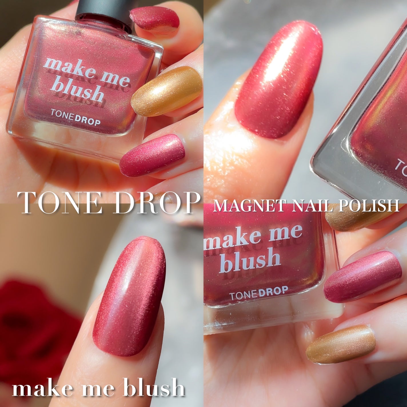 TONE DROP ネイルポリッシュ/D-UP/マニキュアを使ったクチコミ(4枚目)