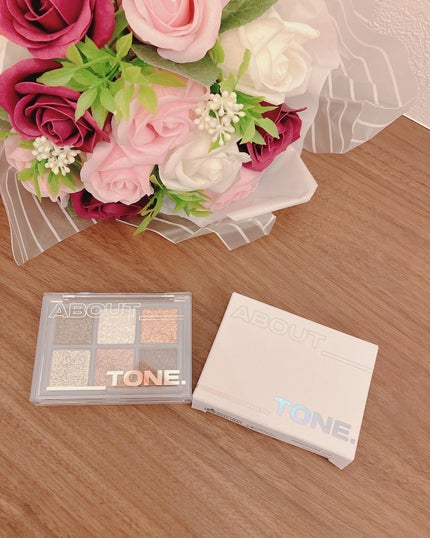 オーマイグリッターポップ/ABOUT TONE/アイシャドウパレットを使ったクチコミ(5枚目)