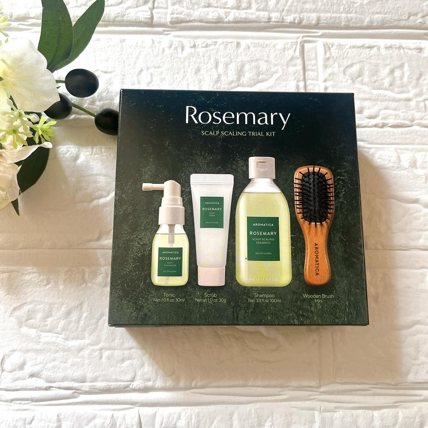 ローズマリー ヘア トライアルセット/AROMATICA/トライアルキットを使ったクチコミ（1枚目）