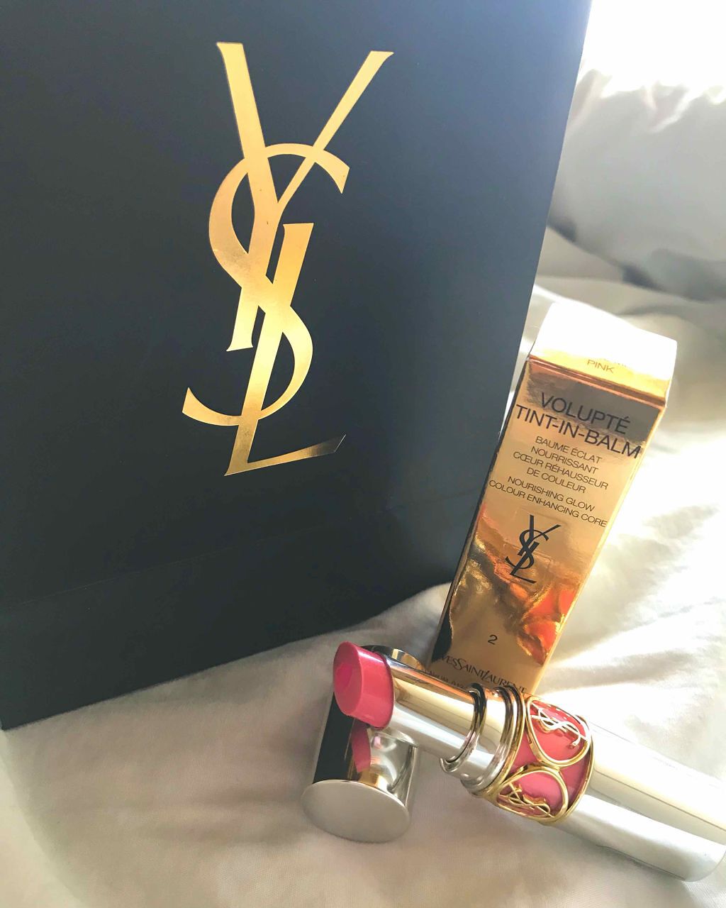 ヴォリュプテ ティントインバーム/YVES SAINT LAURENT BEAUTE/口紅を使ったクチコミ（1枚目）