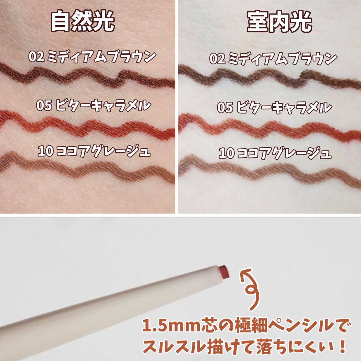 クリーミータッチライナー/キャンメイク/ジェルアイライナーを使ったクチコミ(4枚目)