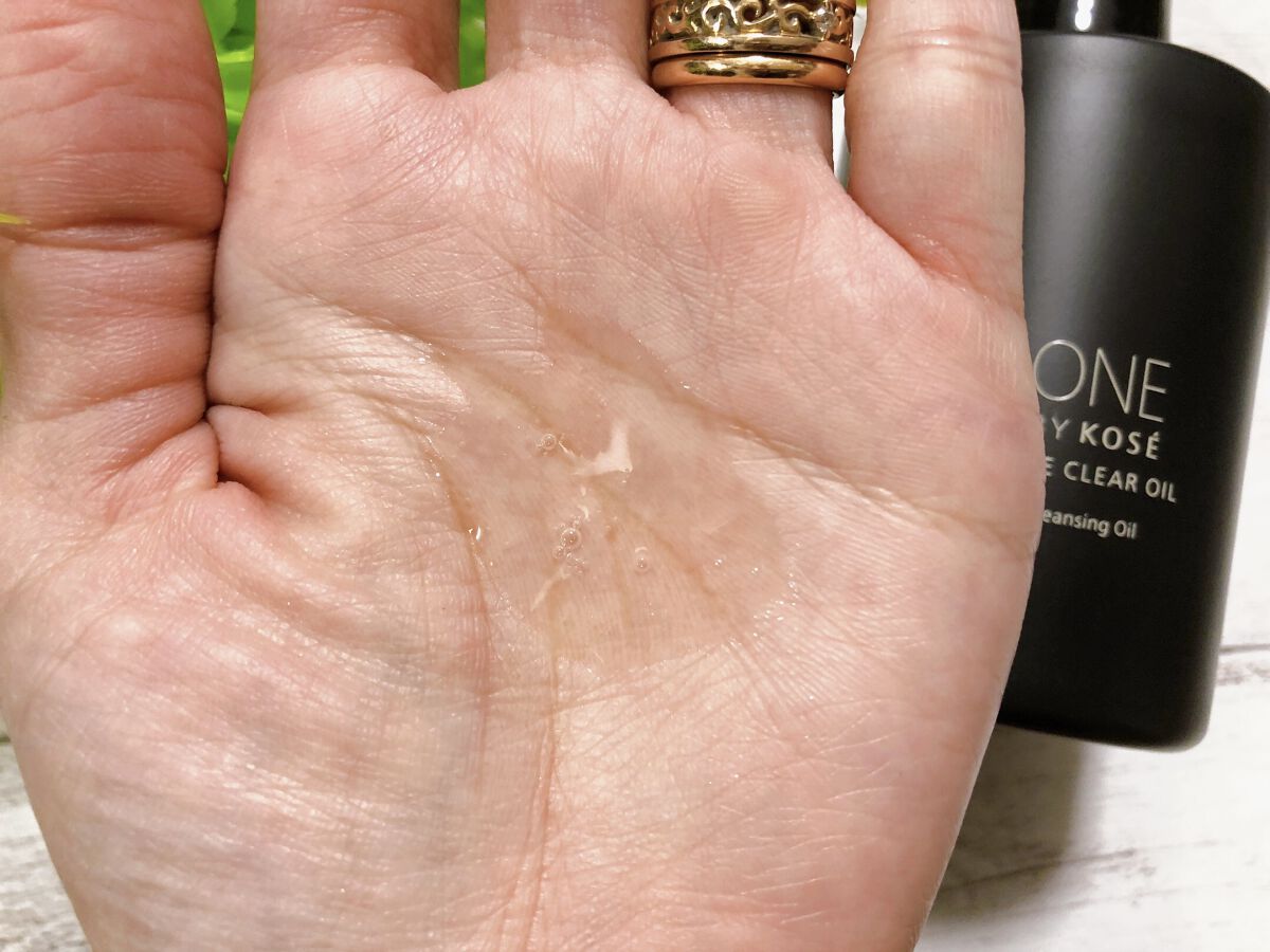 ポアクリア オイル/ONE BY KOSE/オイルクレンジングを使ったクチコミ（2枚目）
