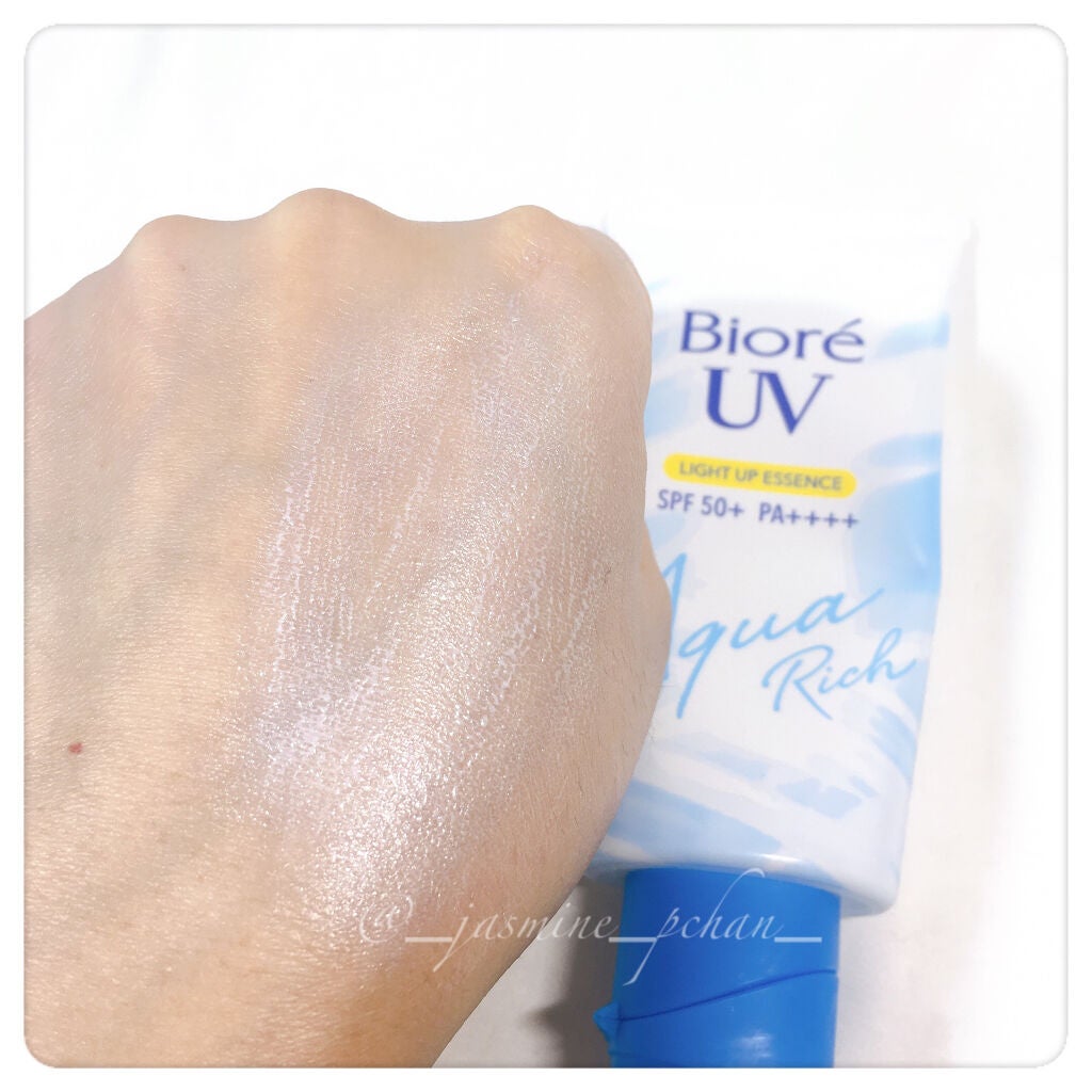 ビオレUV アクアリッチ ライトアップエッセンス/ビオレ/日焼け止めクリームを使ったクチコミ(5枚目)
