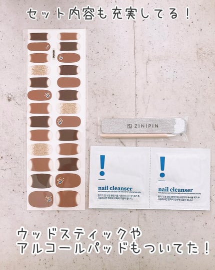 ENVYLOOK ZINIPIN/ENVYLOOK(エンビ―ルック)/ネイルシールを使ったクチコミ(3枚目)
