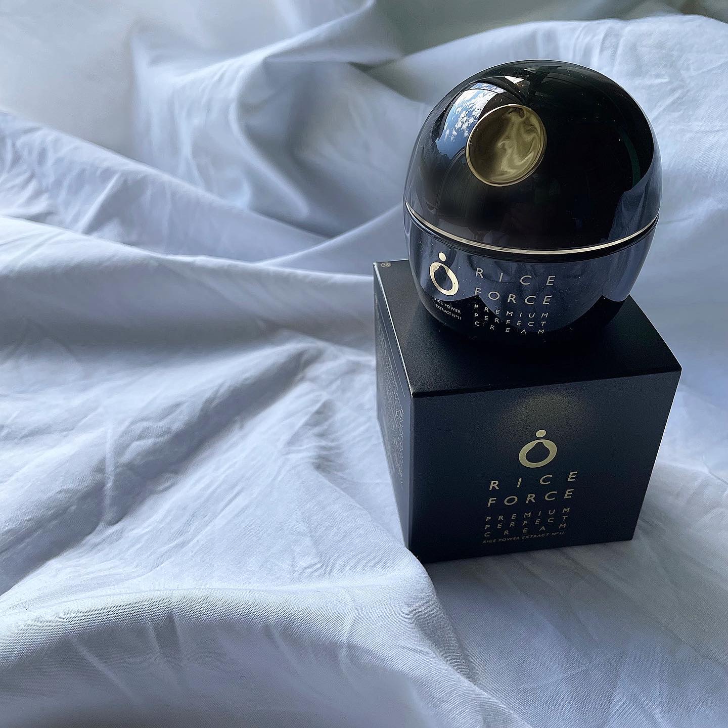 プレミアムパーフェクトクリーム/ライスフォース/フェイスクリームを使ったクチコミ（1枚目）